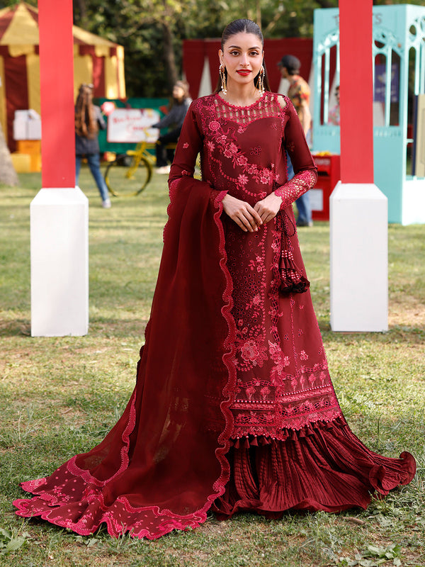 34 - B | 3 PC Luxury Lawn